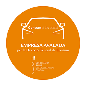 Empresa avalada per la Direcció General de Consum